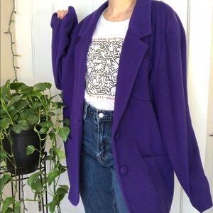 SOLD Vintage Wool Blazer